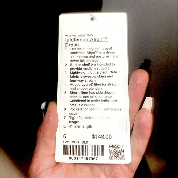 Lululemon align dress size 6 - Picture 2 of 3